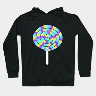 Cute Colorful Lollipop Design Hoodie